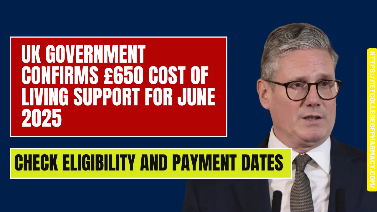£650 Cost of Living Support