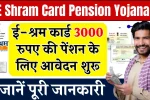 E Shram Card Pension Yojana