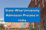 State-Wise University Admission Process in India